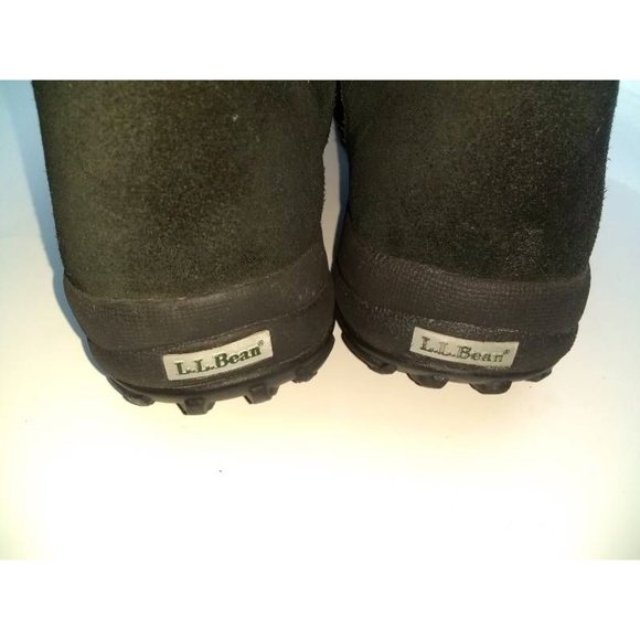 L.L. Bean Men’s Black Winter Boots Size 12 Medium Excellent Condition main image 4